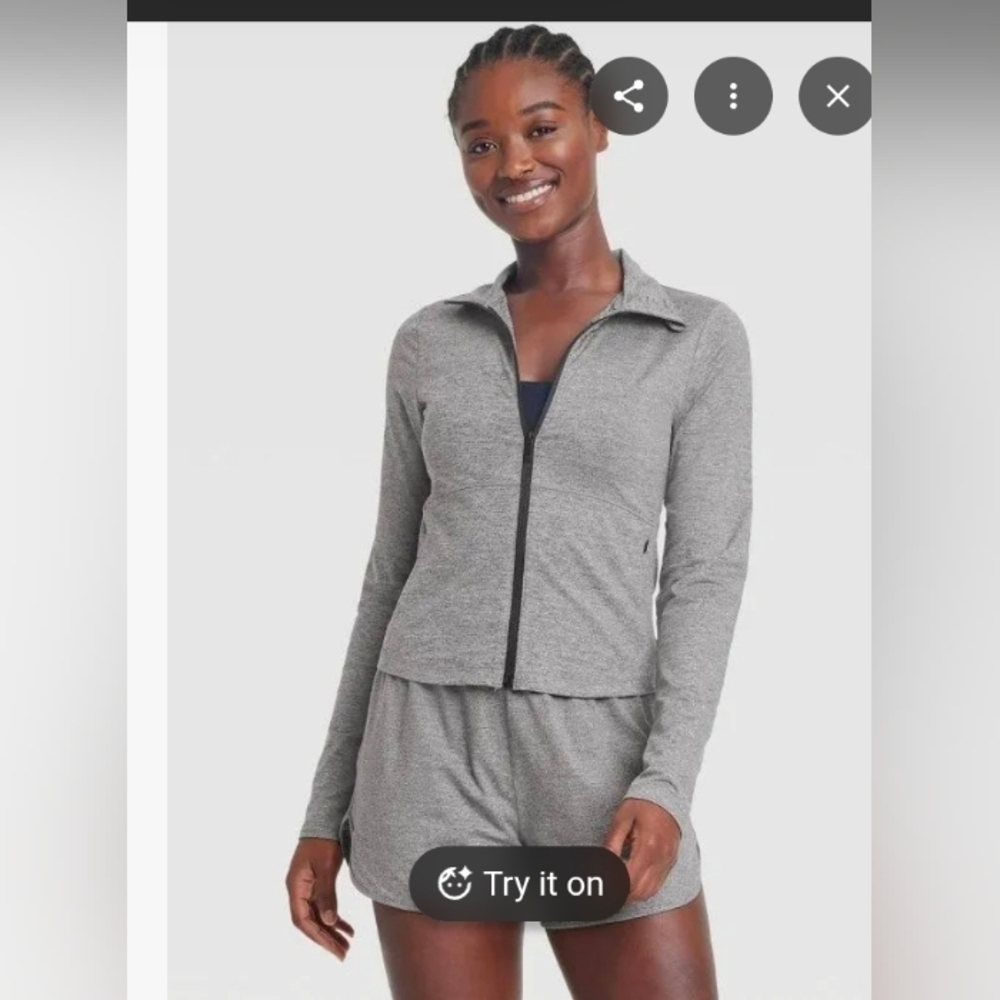 All in Motion Women's Soft Stretch Full Zip Jacket